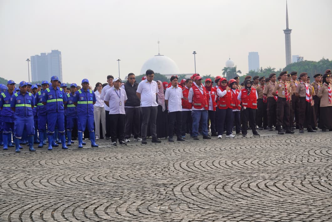 Apel Jaga Jakarta, 1.027 Personel Disiagakan Antisipasi Kebakaran dan Kekeringan